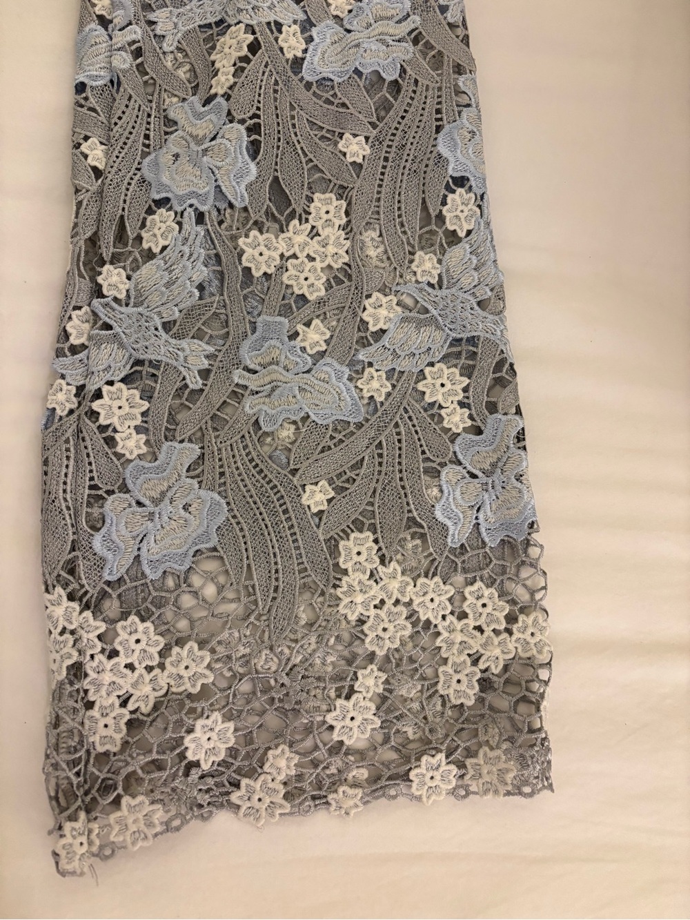 ✨ BAYEAS High Rise Rhinestone Lace Wide Leg Jeans - 27 - Picture 9 of 16